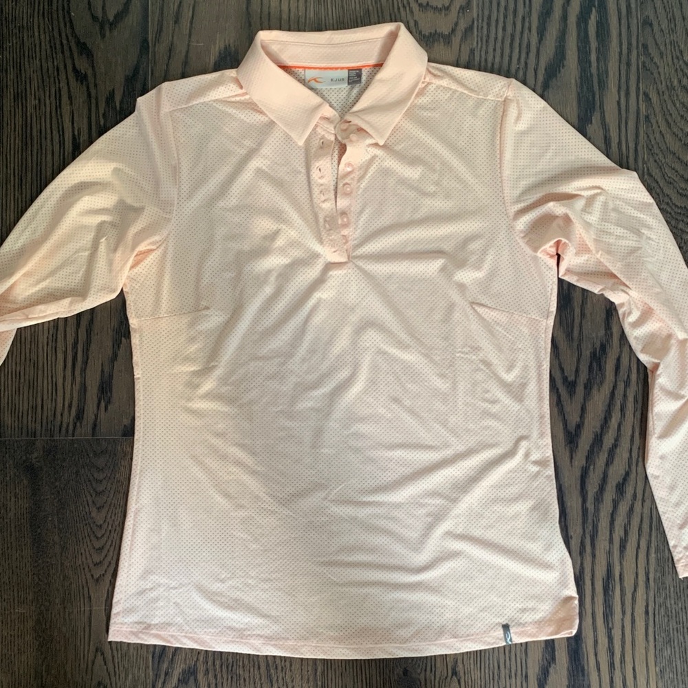 Ladies Kjus perforated polo